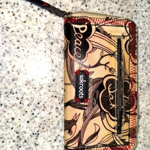 Sakroots Cream Wallet